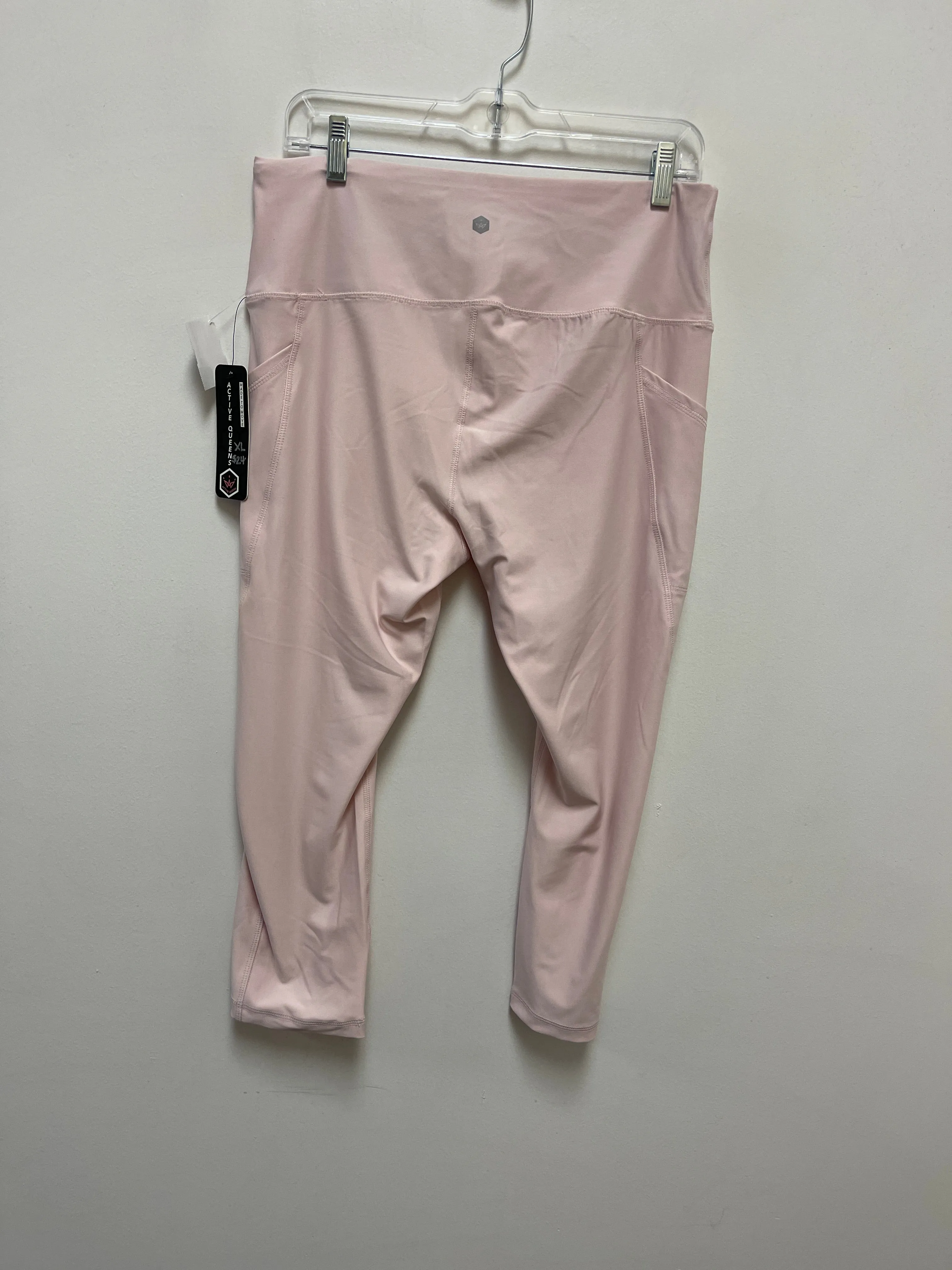 Athletic Leggings By Clothes Mentor In Pink, Size: Xl