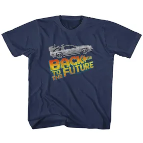 Back To The Future 8Bit To The Future Youth T-Shirt