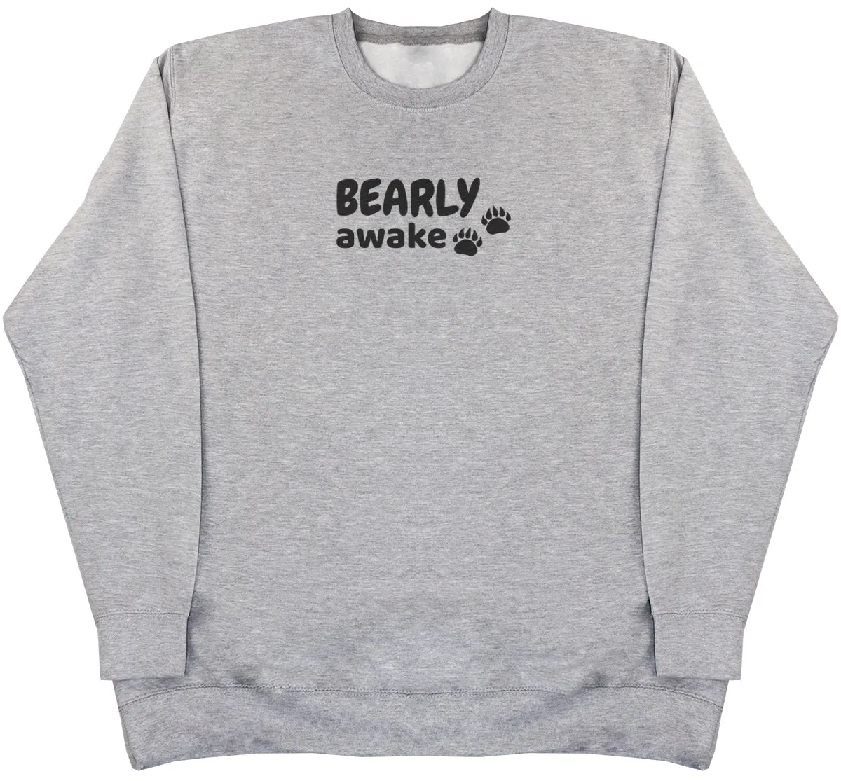 Bearly Awake - Kids Oversized Comfy Sweater