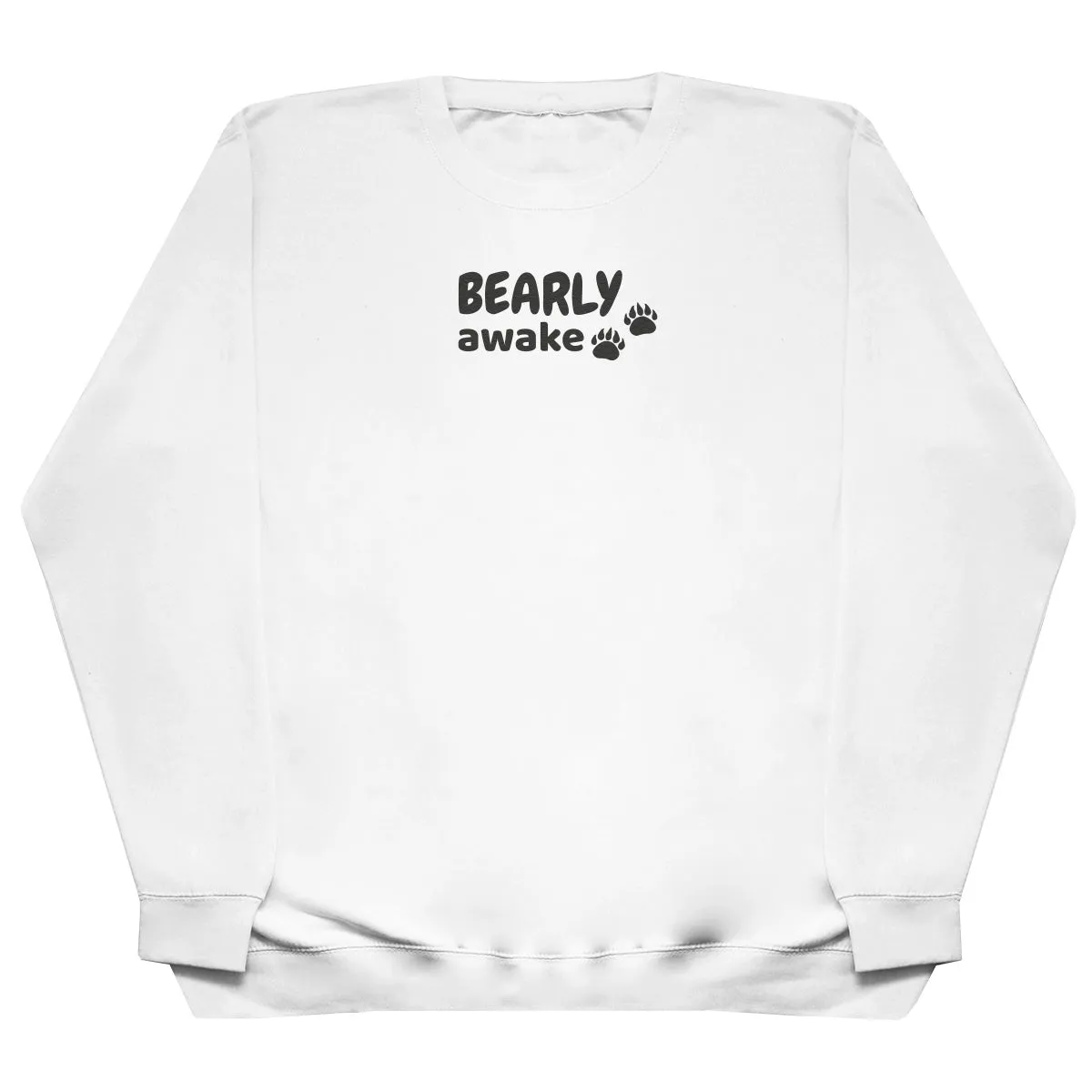 Bearly Awake - Kids Oversized Comfy Sweater
