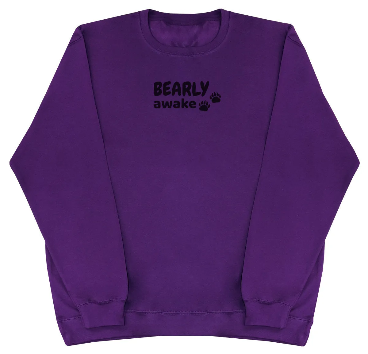 Bearly Awake - Kids Oversized Comfy Sweater