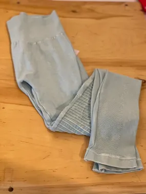 Billie Long Legging In Aqua