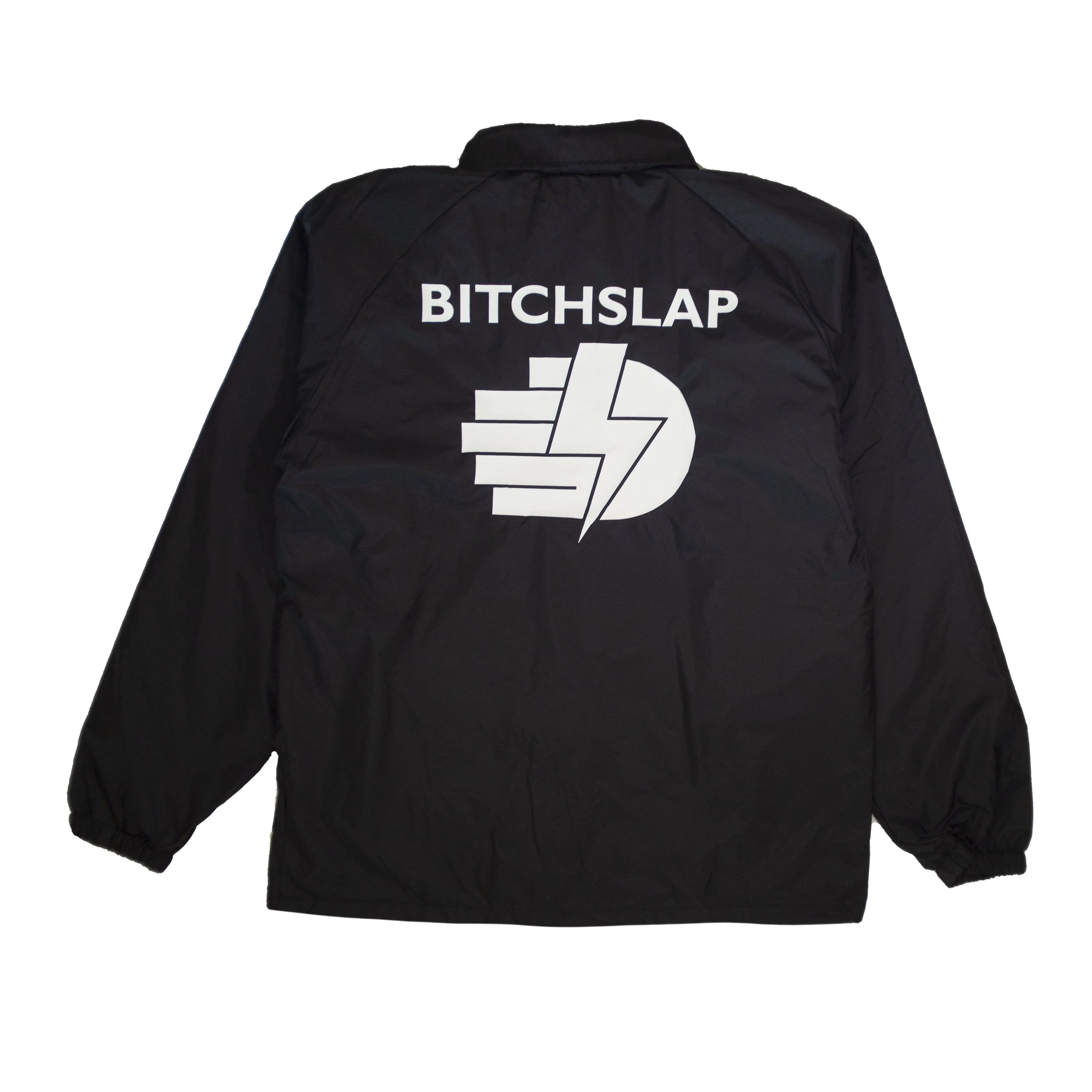 Bitchslap Coach Jacket - Double Hand Bolt - Black