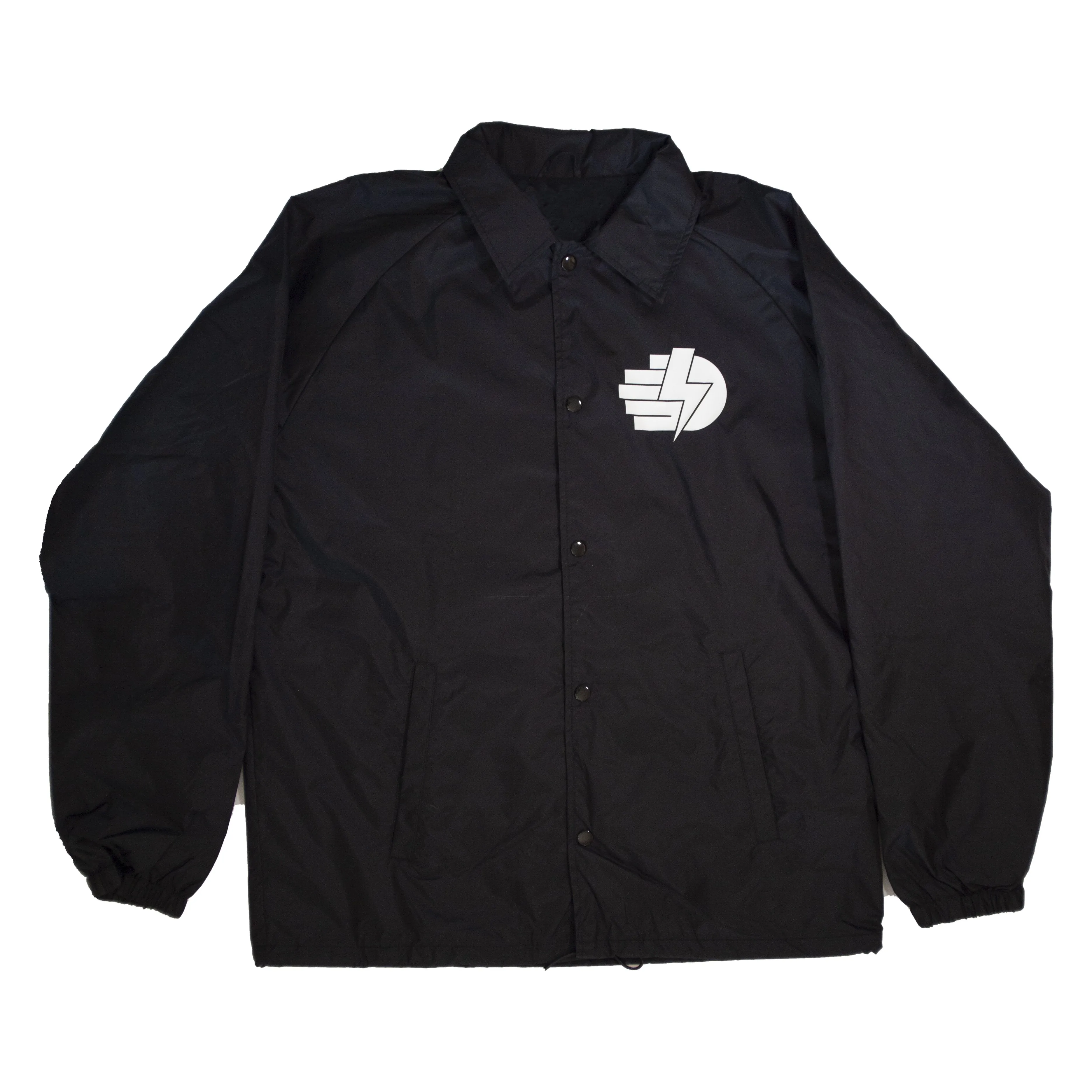 Bitchslap Coach Jacket - Double Hand Bolt - Black