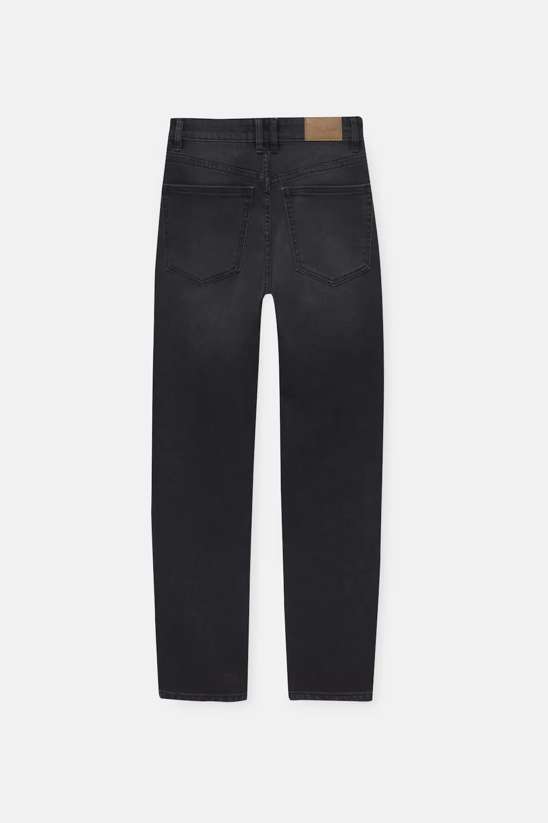 Black Comfort Fit Mom Jeans