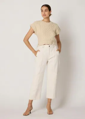 Cleobella GiGi Sweater Vest- Cream