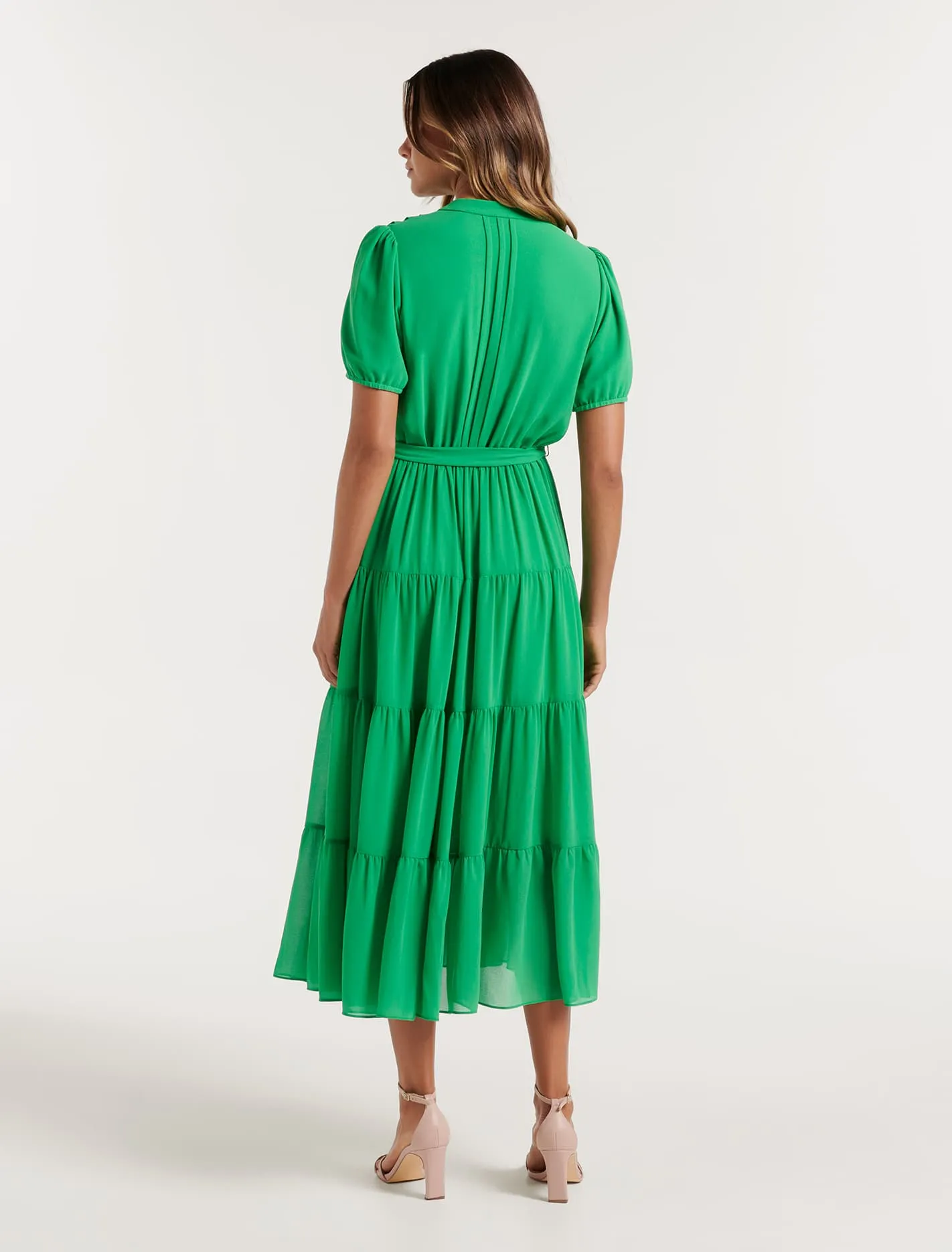 Cynthia Tiered Midi Dress