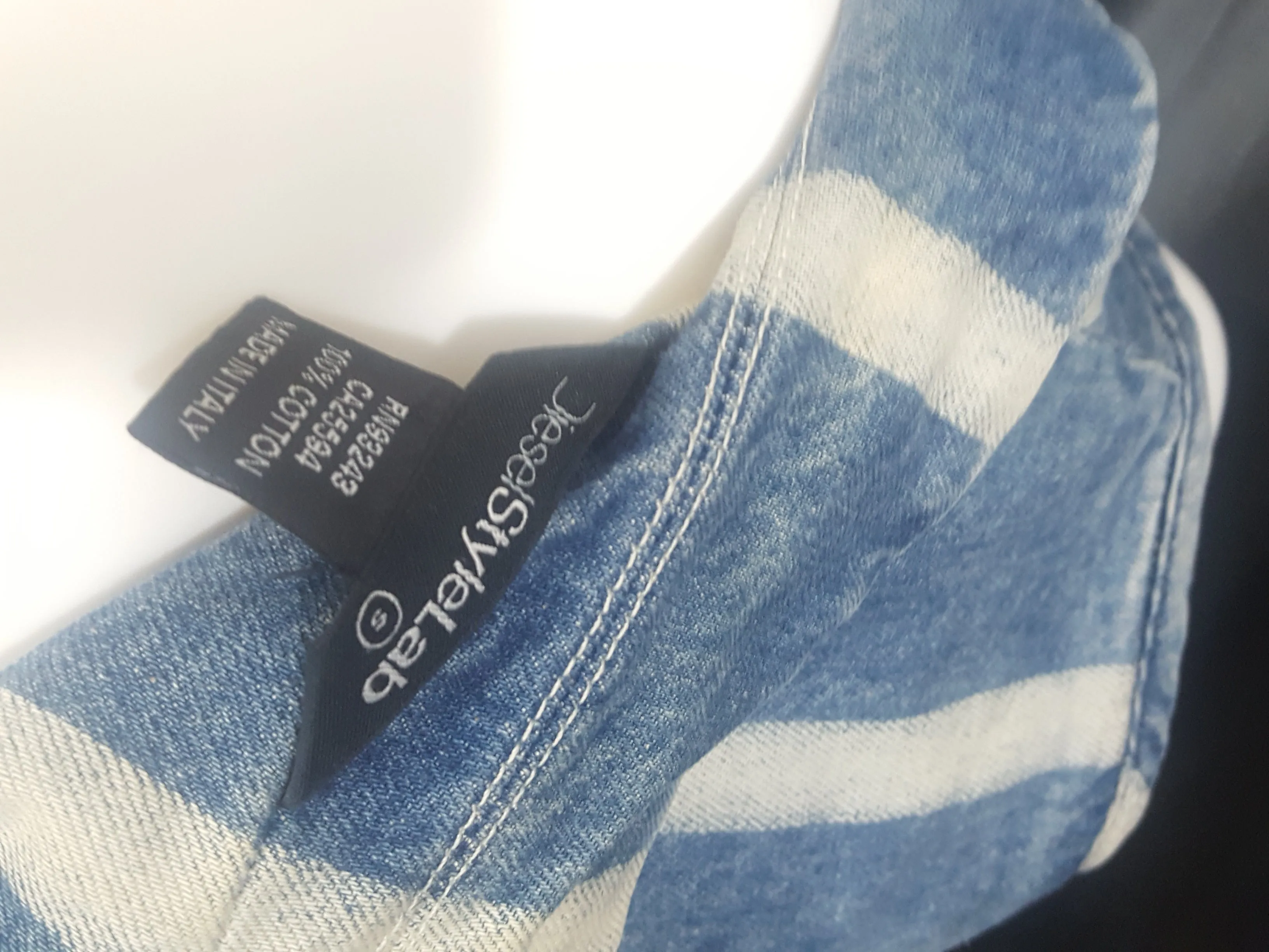 Diesel Style Lab Denim Vest Size S