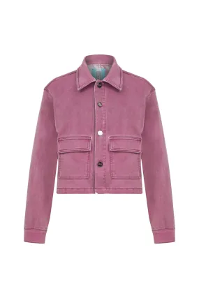 Faith Pink Denim Jacket