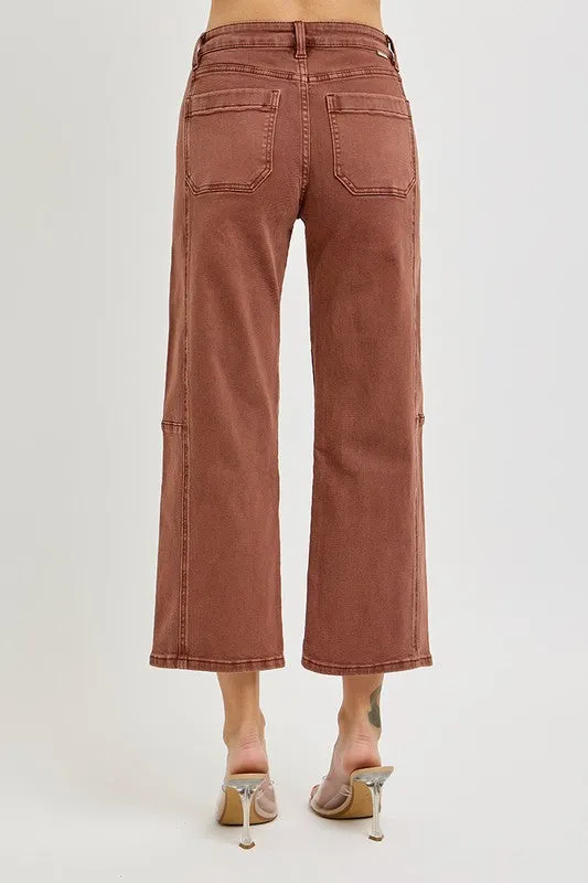 Fall High Rise Barrel Jeans