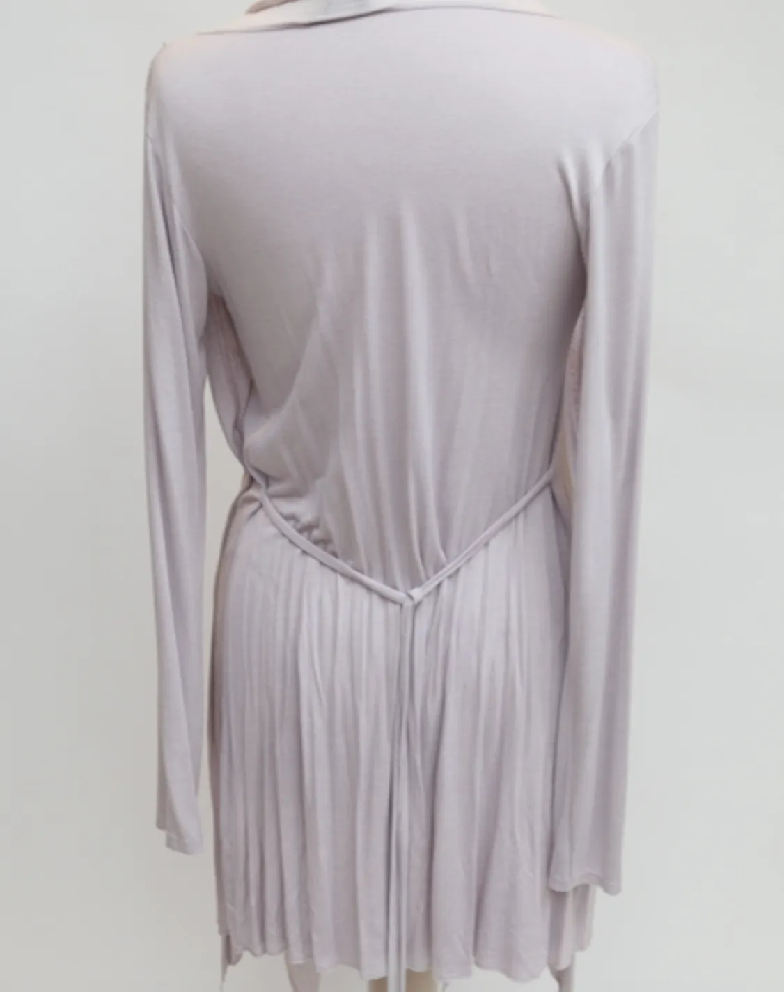 Florence Cotton Cardigan Wrap in White