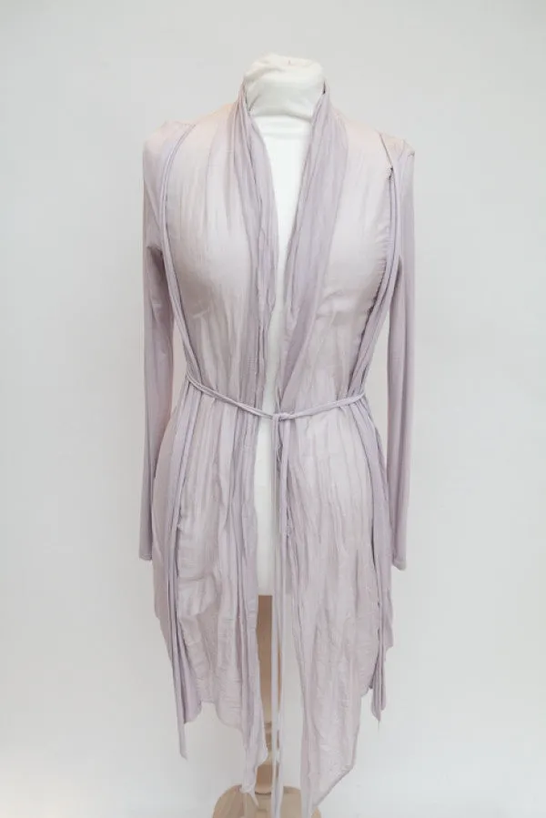 Florence Cotton Cardigan Wrap in White