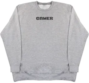 Gamer - Wording - Kids Oversized Comfy Sweater