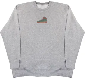 Green Feet - Kids Oversized Comfy Sweater