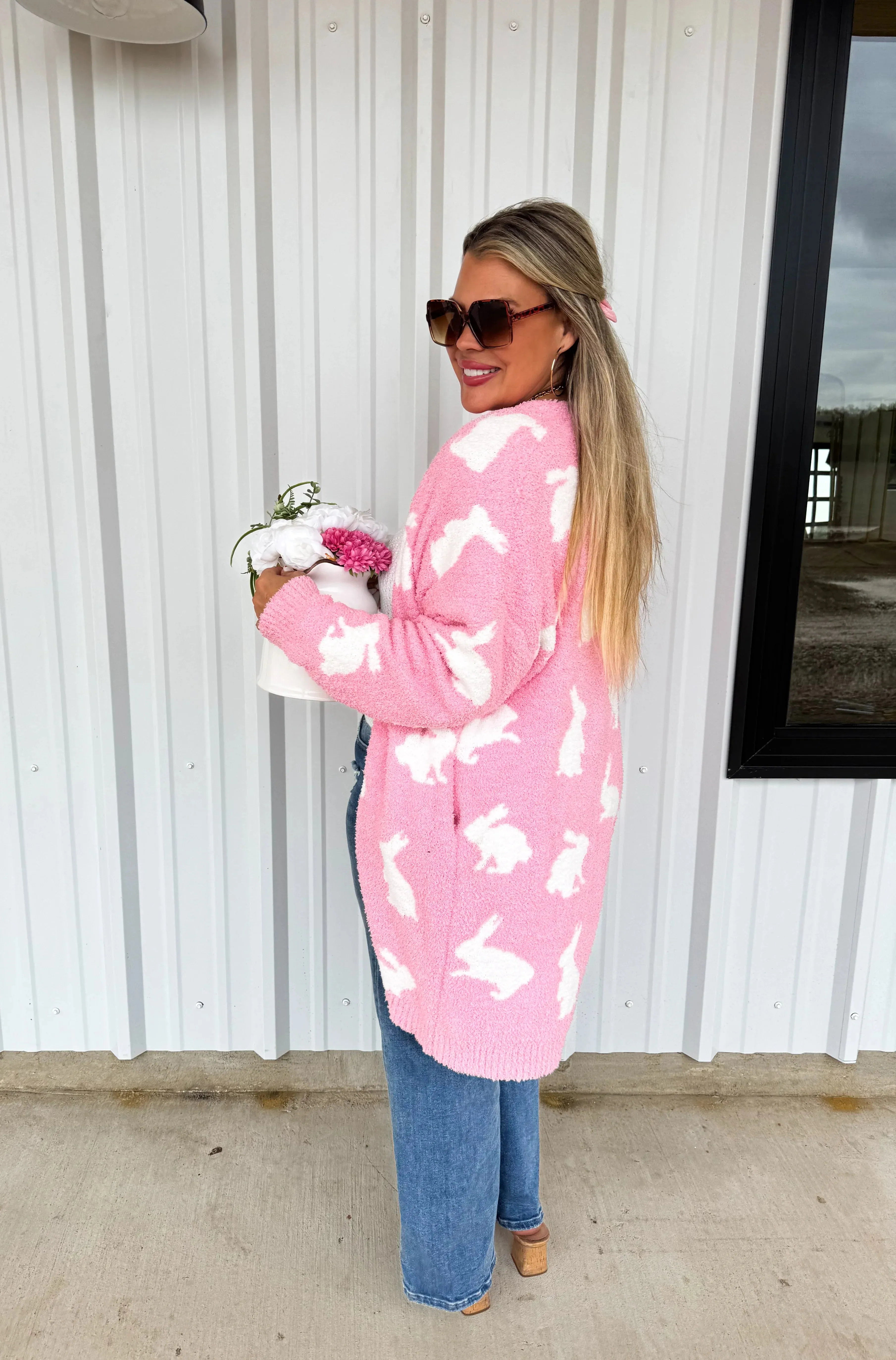 Hazel Blues® |  PREORDER: Easter Cloud Cardigan in Two Prints