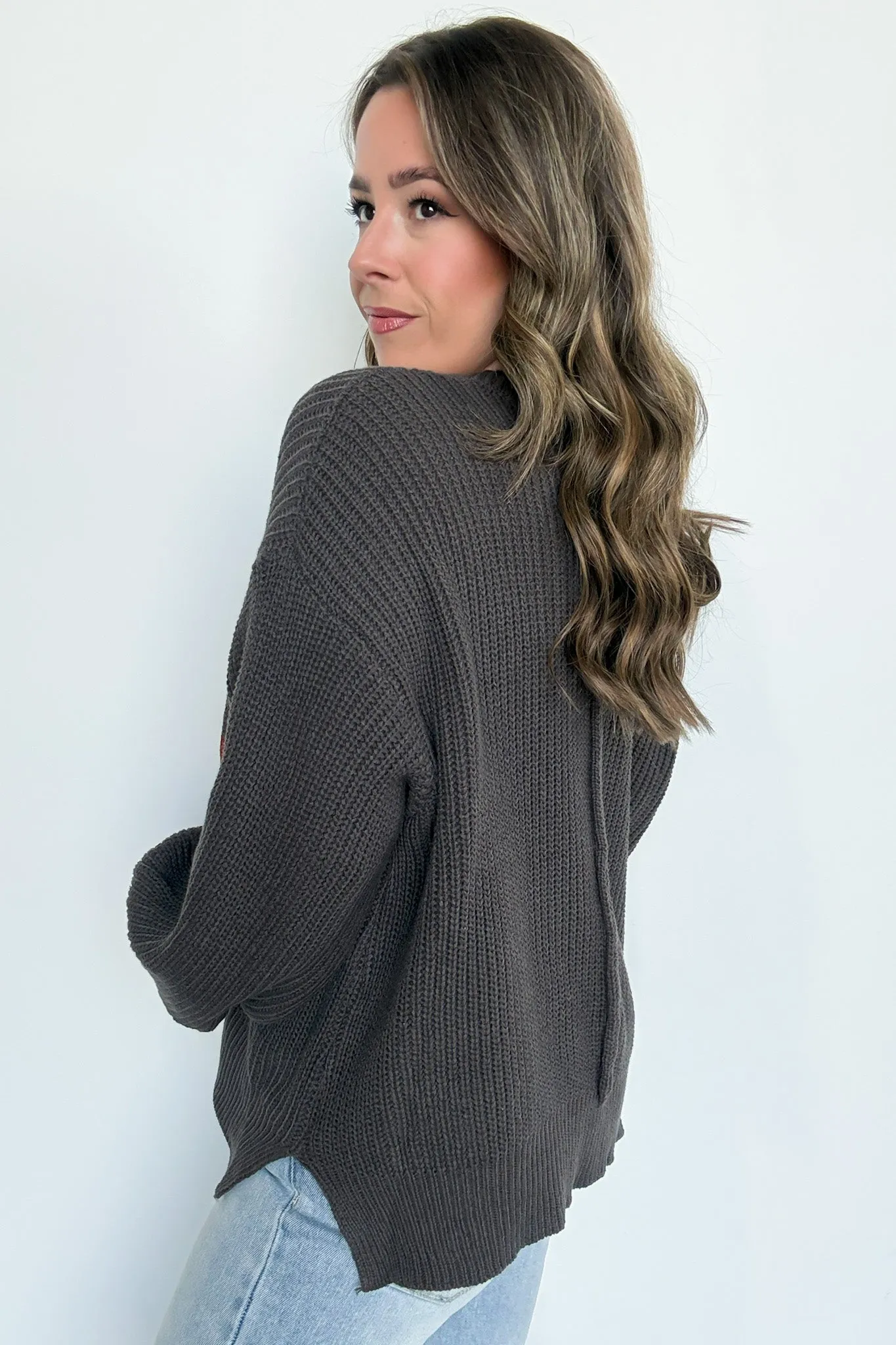 Hippie Era Patch Peace Sweater