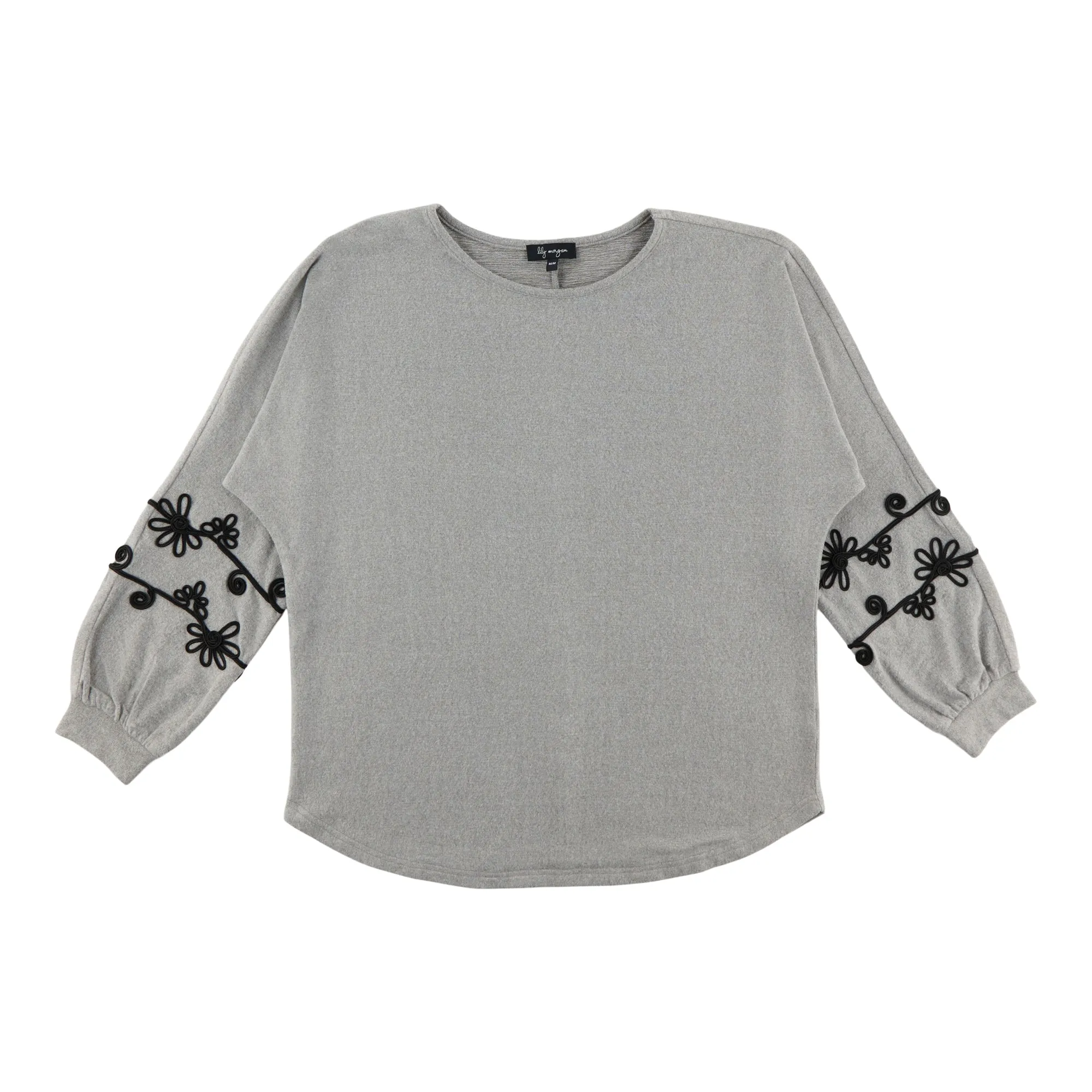 lily morgan Women's Soutache Sweater