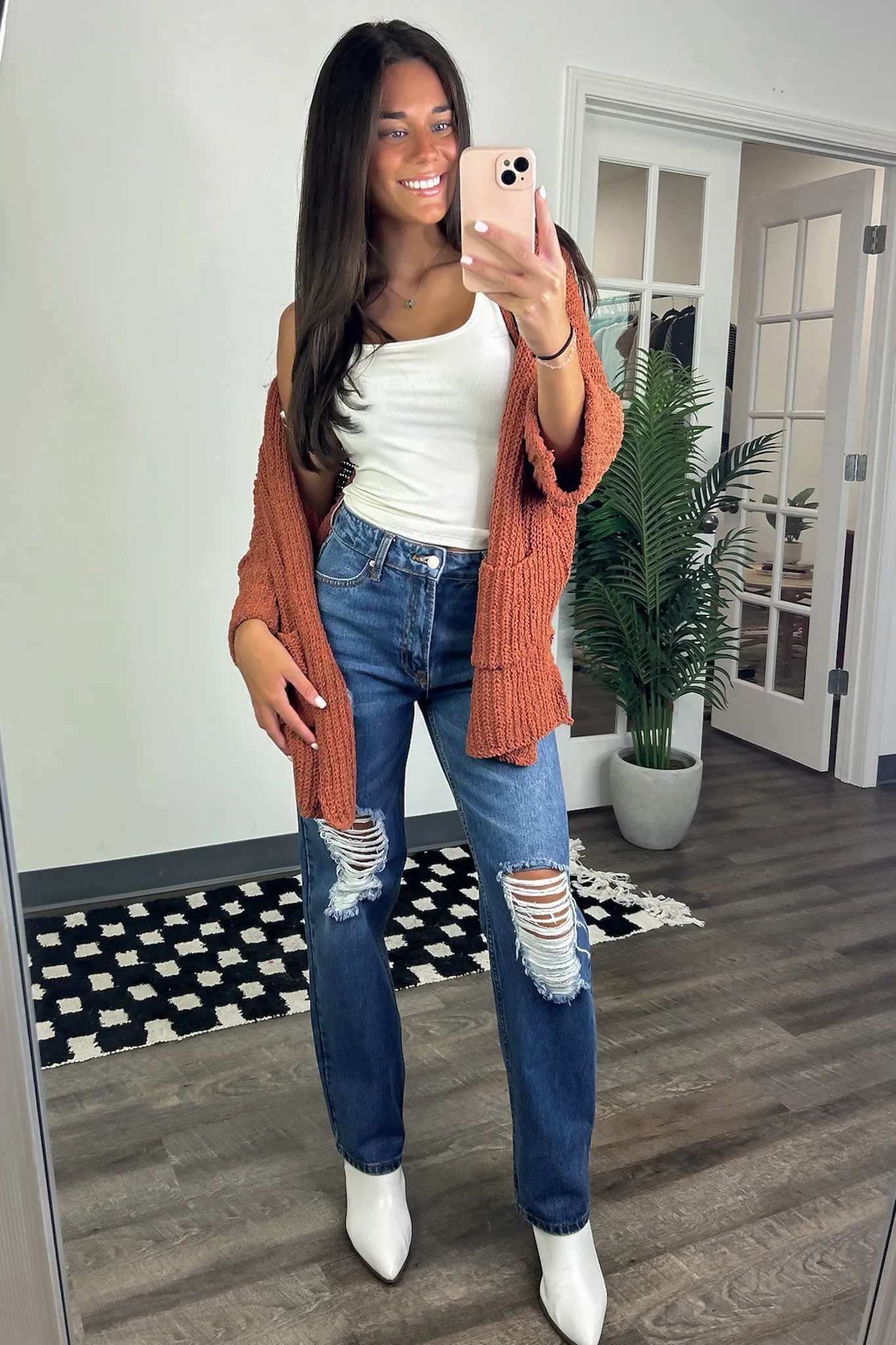 Malae Relaxed Fit Pocket Cardigan