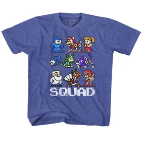 Mega Man Squad Youth T-Shirt