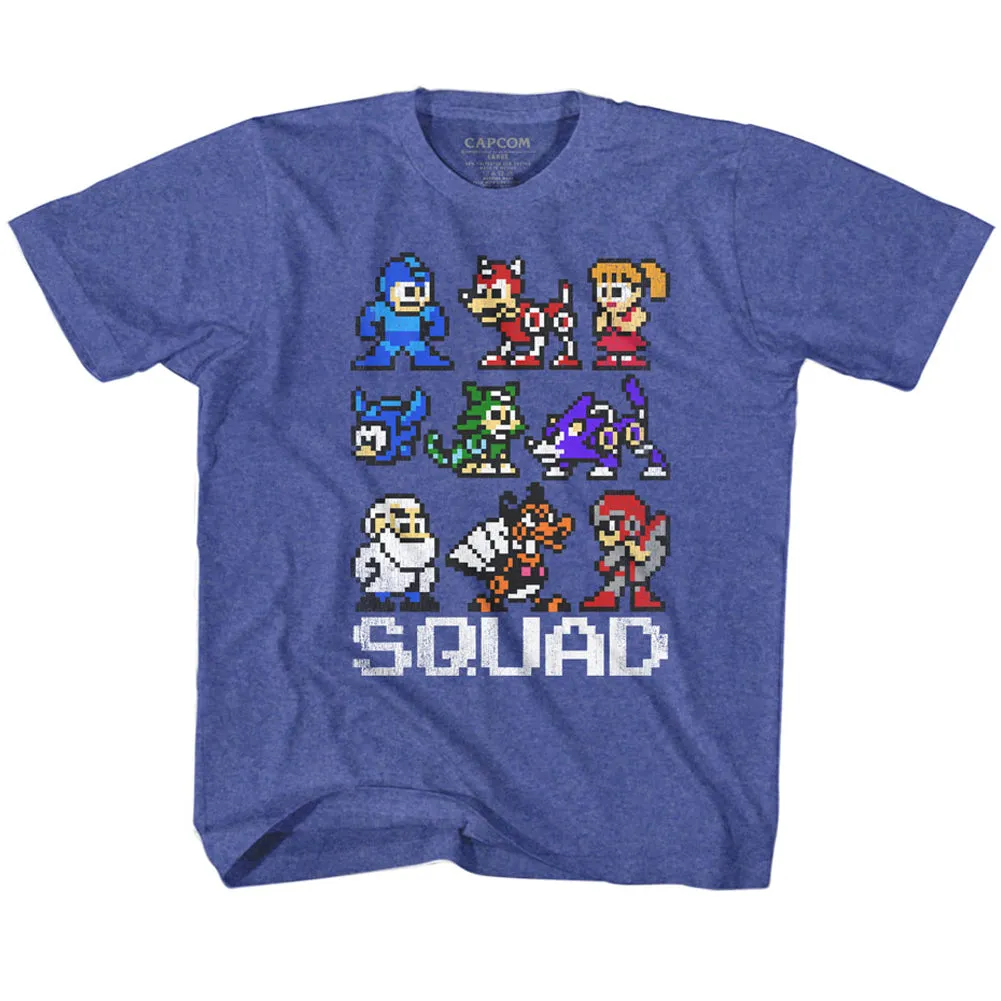 Mega Man Squad Youth T-Shirt