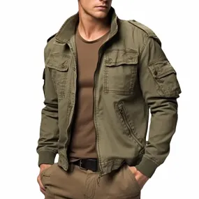 Military Jacket Men Vintage