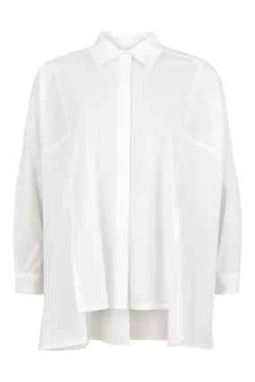 NOEN - Oversized Shirt with Asymmetric Hem
