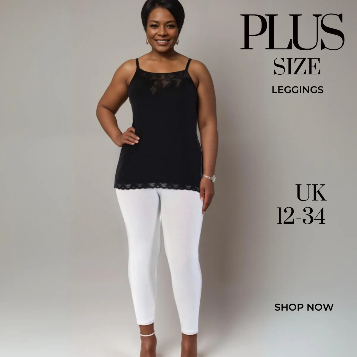 PLAIN HIGH WAIST VERY STRETCHY LEGGINGS