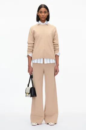 Relaxed Crewneck with Contrast Trims