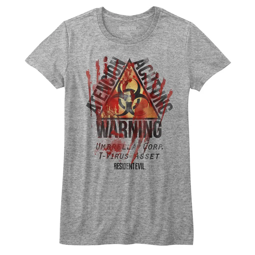 Resident Evil T-Virus Asset Juniors T-Shirt