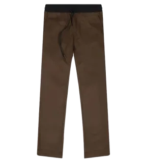 RICHIE LE RELAXED FLEECE PANT BROWN - RLC23-057
