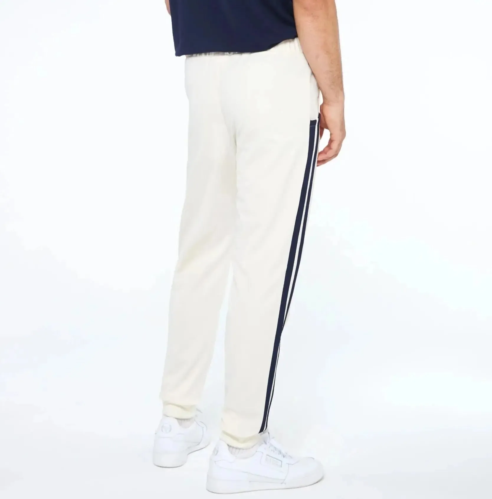 Sergio Tacchini Damarindo Track Pant - Buttercream/Maritime Blue
