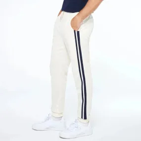 Sergio Tacchini Damarindo Track Pant - Buttercream/Maritime Blue