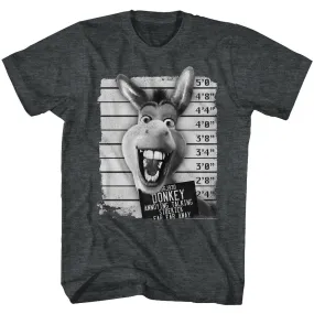 Shrek Donkey Mugshot Men's T-Shirt