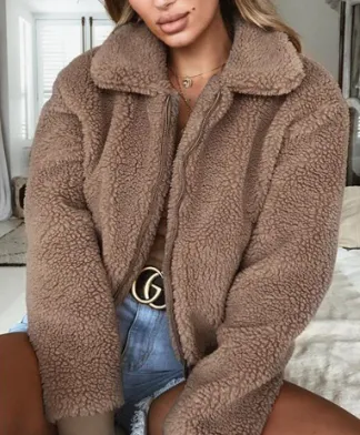 Soft Furry Fashion Women's Coat