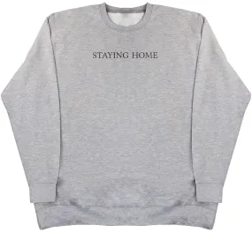Staying Home - Kids Oversized Comfy Sweater