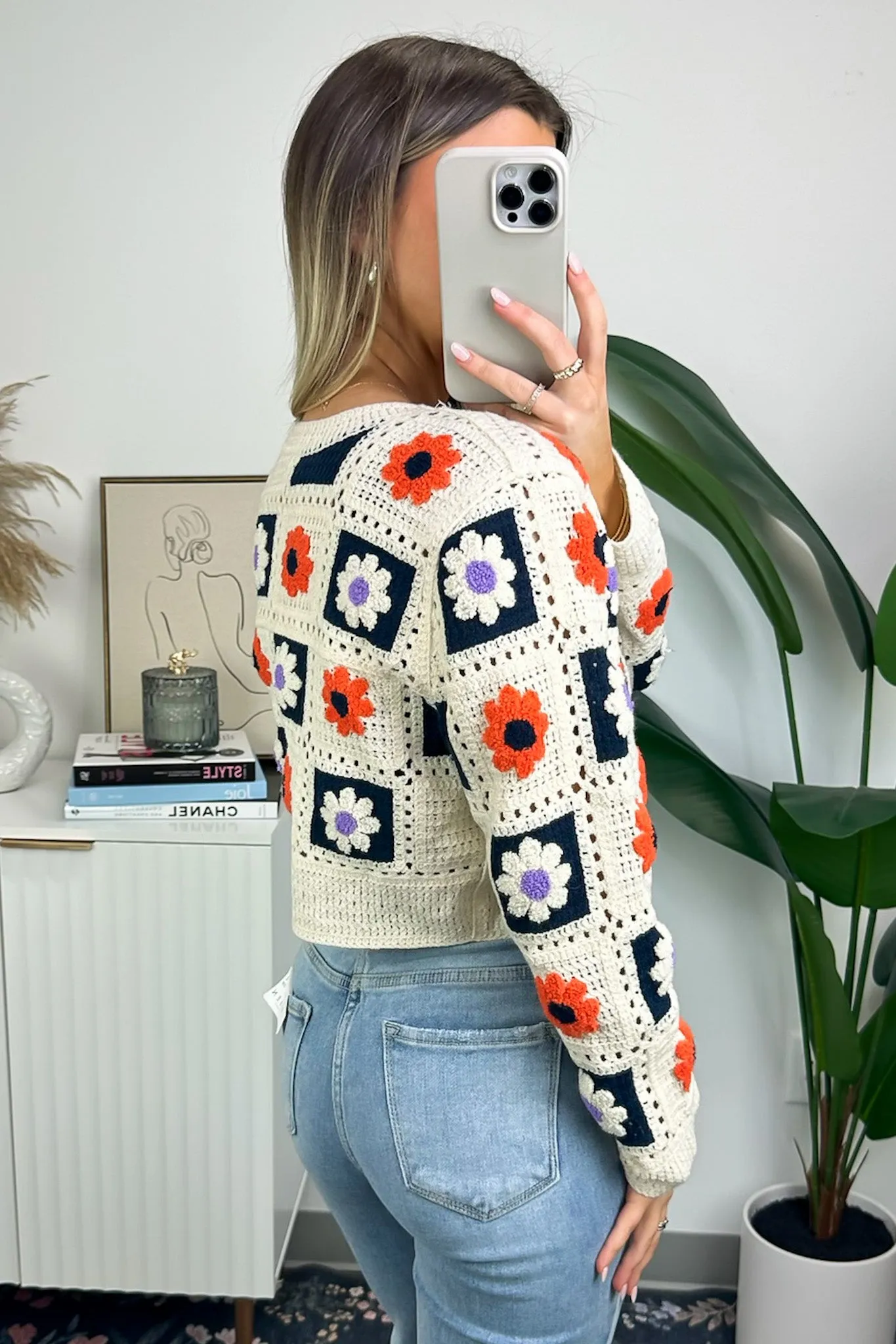 Sweetest Emotion Multi Color Crochet Knit Cardigan - FINAL SALE