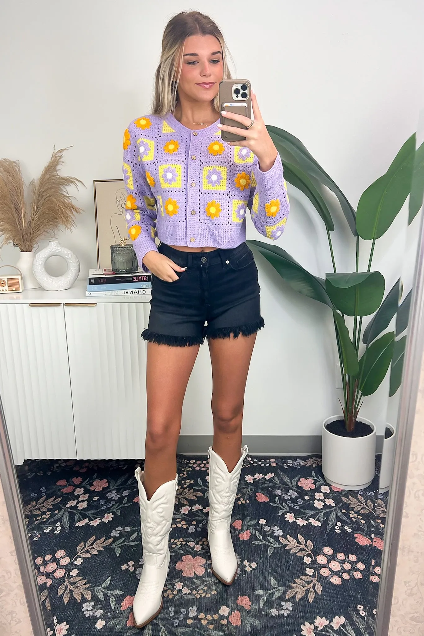 Sweetest Emotion Multi Color Crochet Knit Cardigan - FINAL SALE