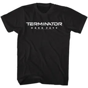 Terminator Dark Fate Dark Fate Logo Men's T-Shirt