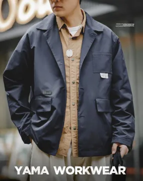 Workwear Mountain Outdoor Multi-Pocket Casual Versatile Men's Jacket
