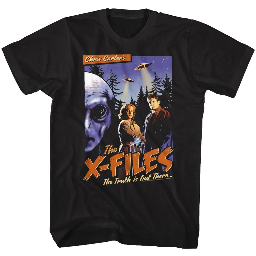 Xfiles Old Movie Poster Men's T-Shirt